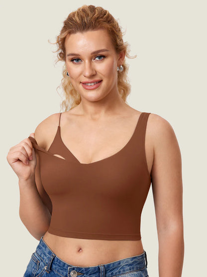 Natrelax™ short nursing tank top