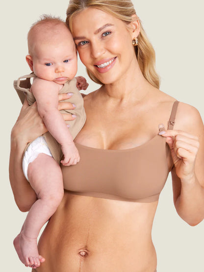 Inbarely® low-cut nursing bra