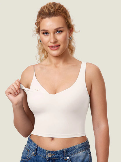 Natrelax™ short nursing tank top