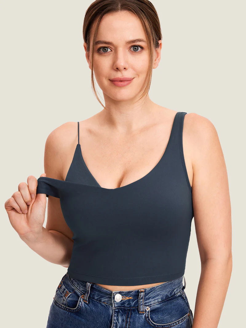 Natrelax™ short nursing tank top