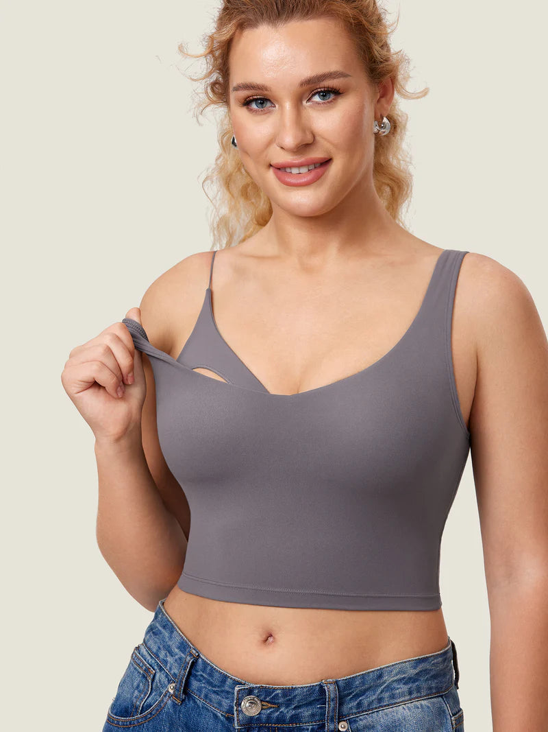 Natrelax™ short nursing tank top